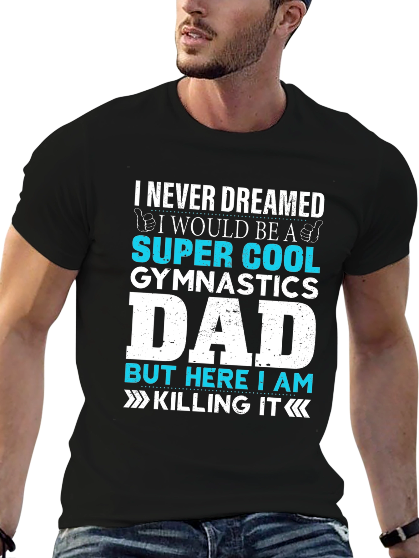 Super Cool Gymnastics Dad T-Shirt