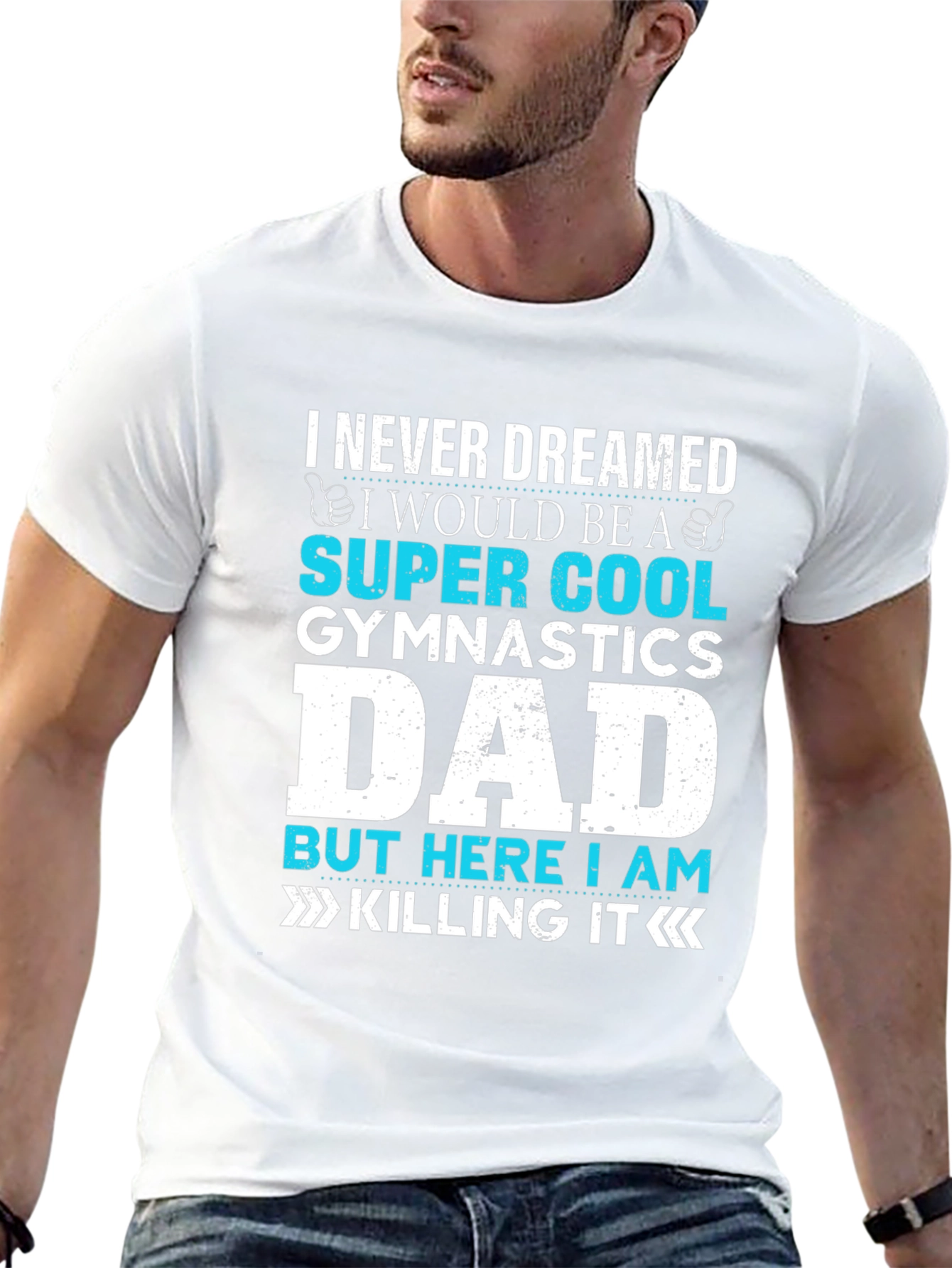 Super Cool Gymnastics Dad T-Shirt