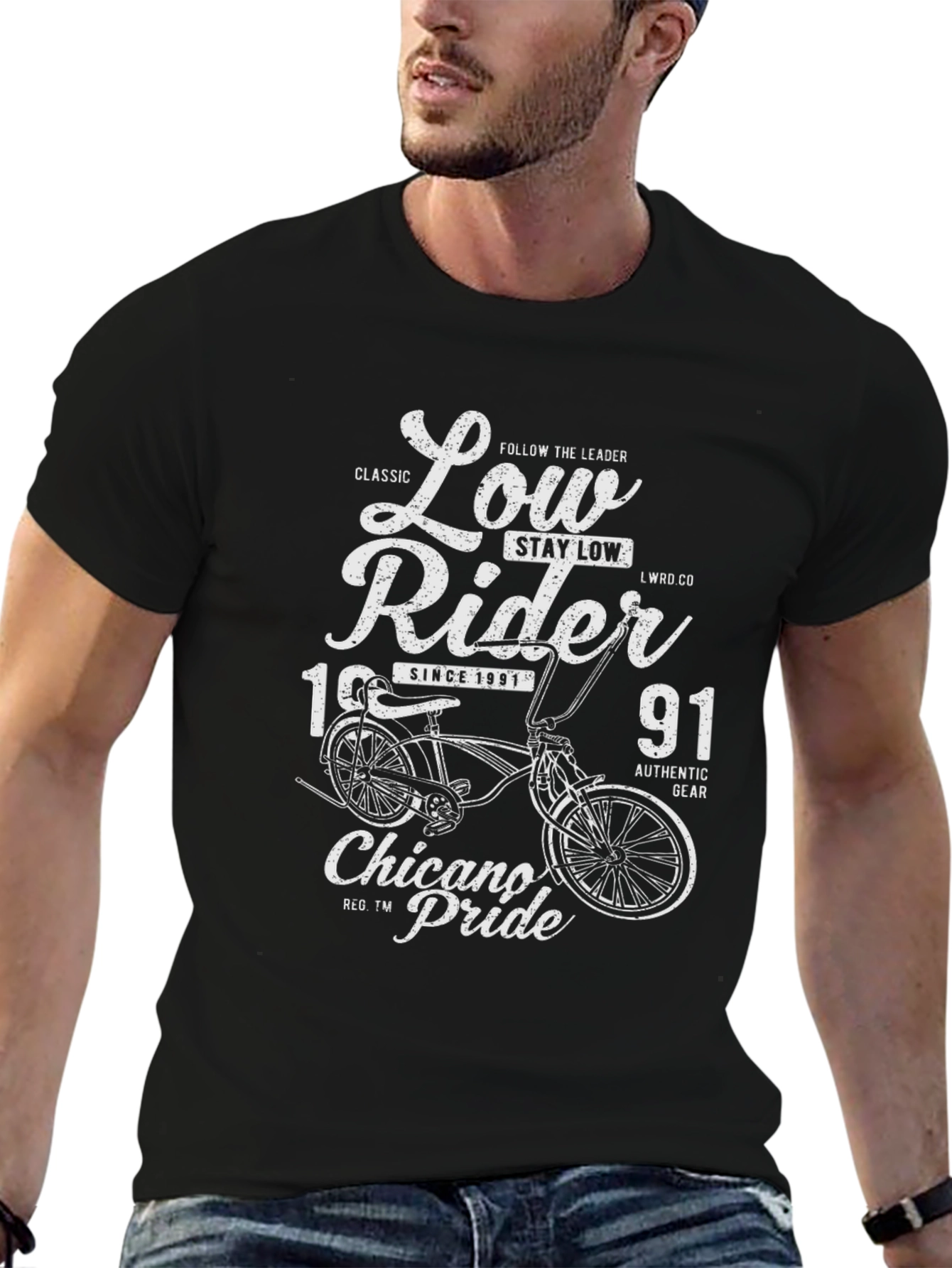 Low Rider Chicano Pride Graphic T-Shirt