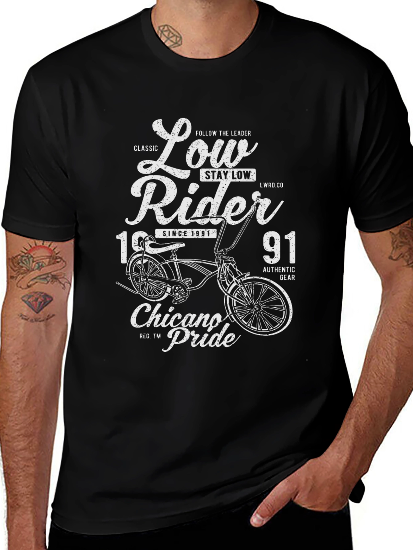Low Rider Chicano Pride Graphic T-Shirt