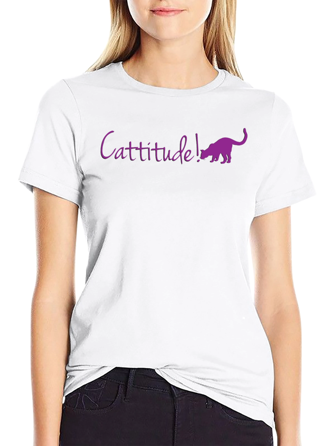 Cattitude T-Shirt - Cat Lover Tee