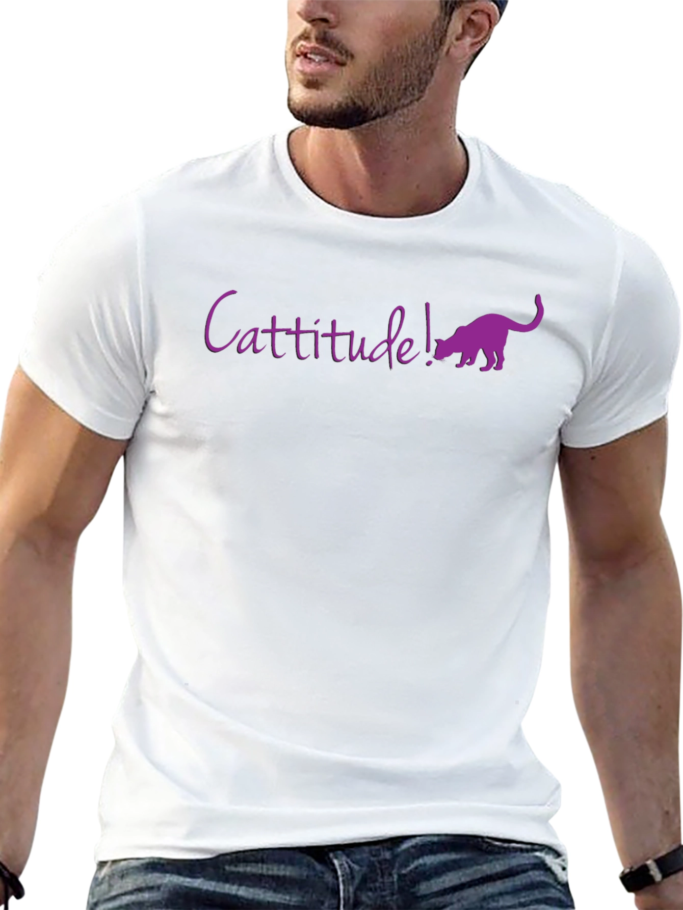 Cattitude T-Shirt - Cat Lover Tee