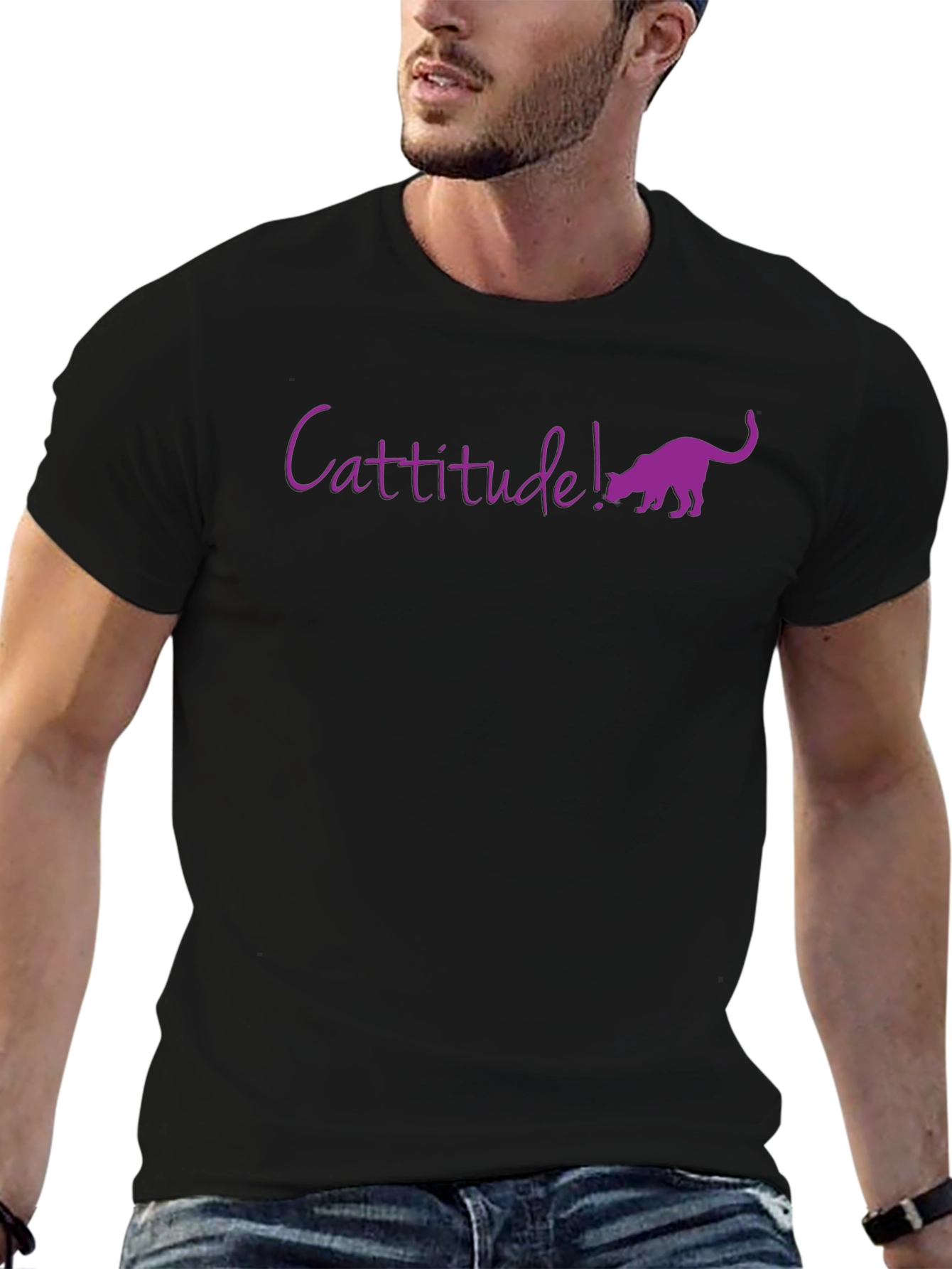 Cattitude T-Shirt - Cat Lover Tee