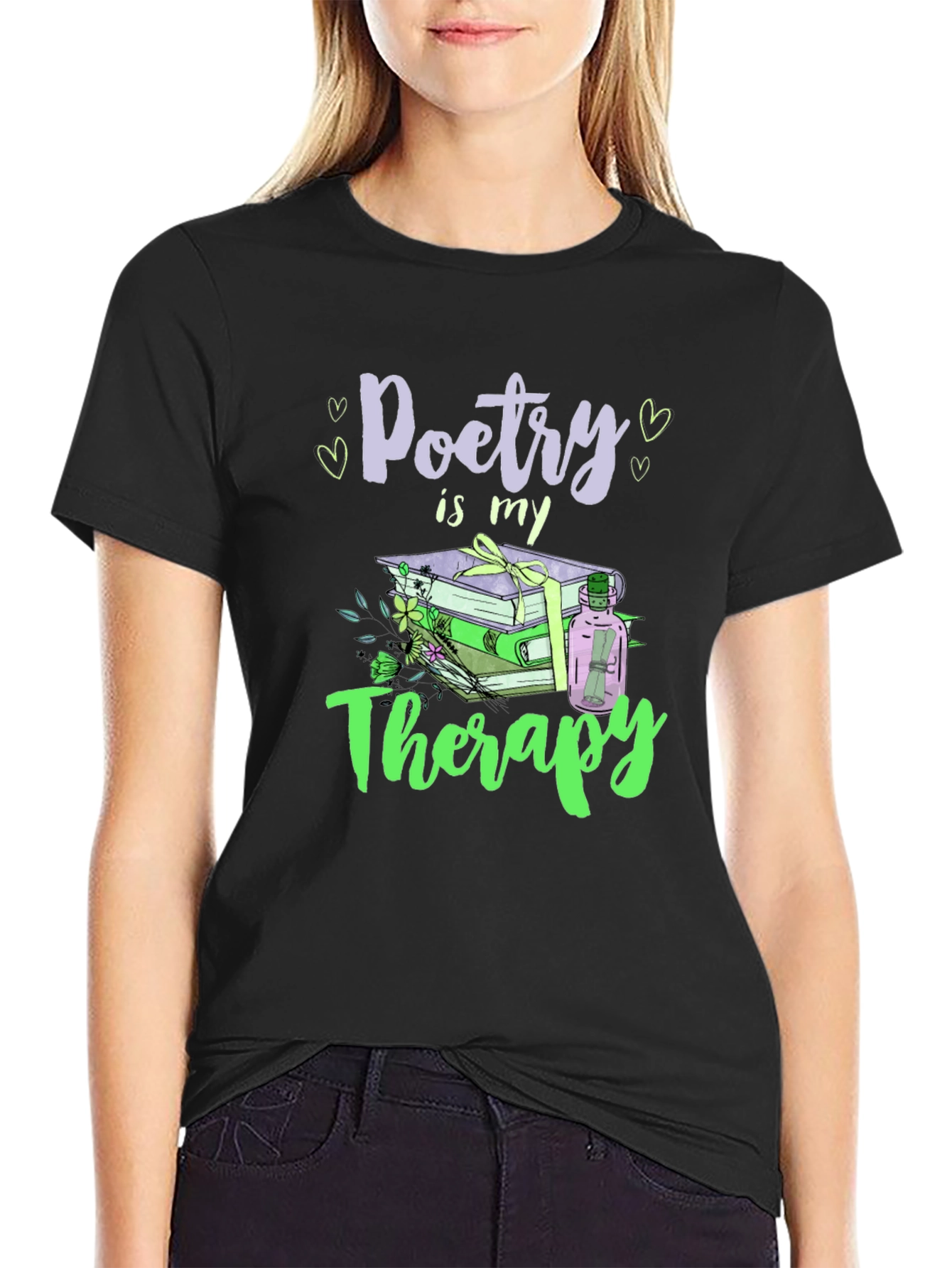 Poetry is My Therapy T-Shirt