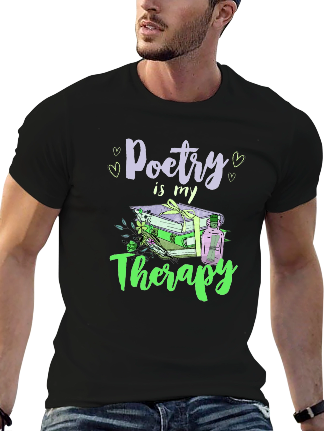 Poetry is My Therapy T-Shirt