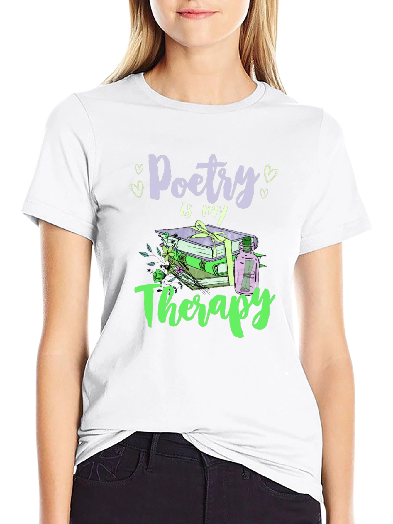 Poetry is My Therapy T-Shirt