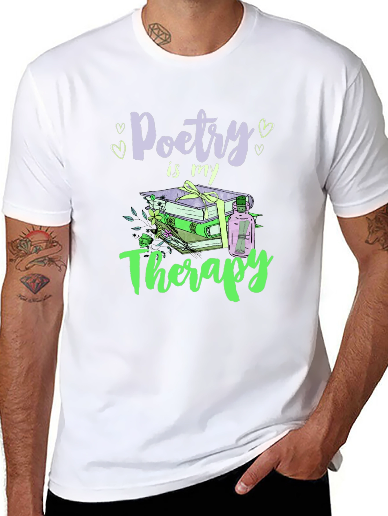 Poetry is My Therapy T-Shirt
