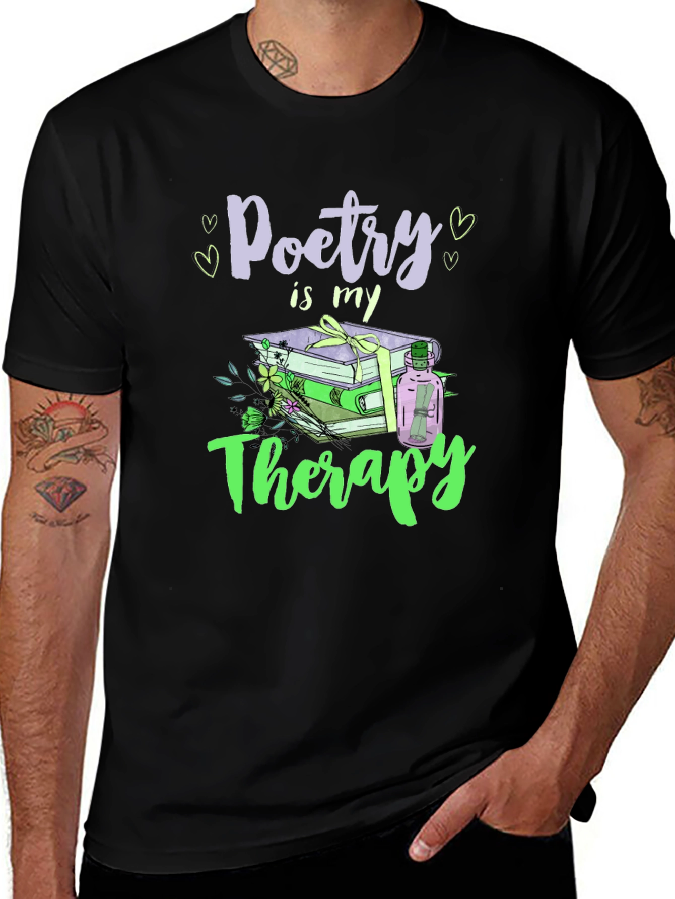 Poetry is My Therapy T-Shirt