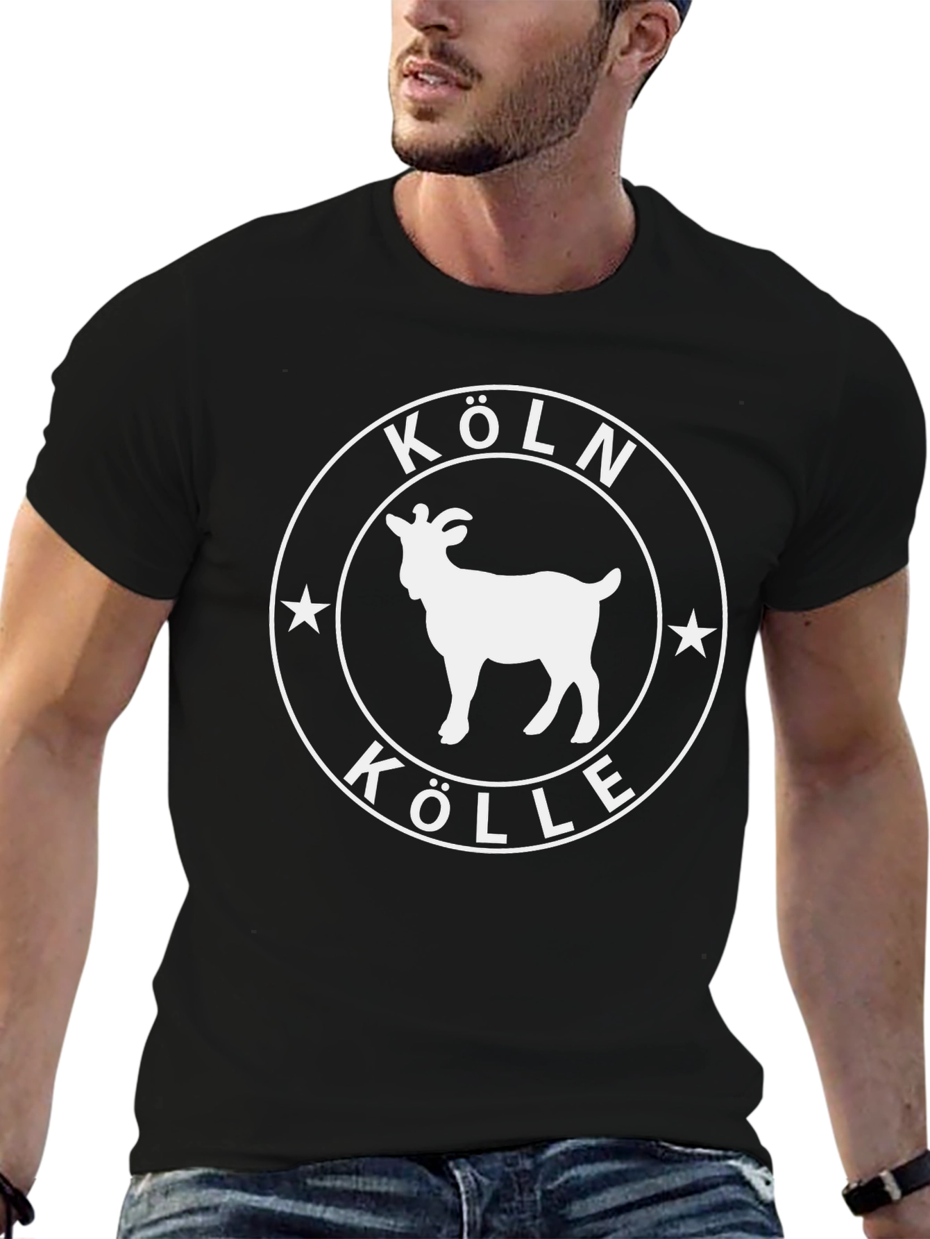 K��ln Goat T-Shirt - Black