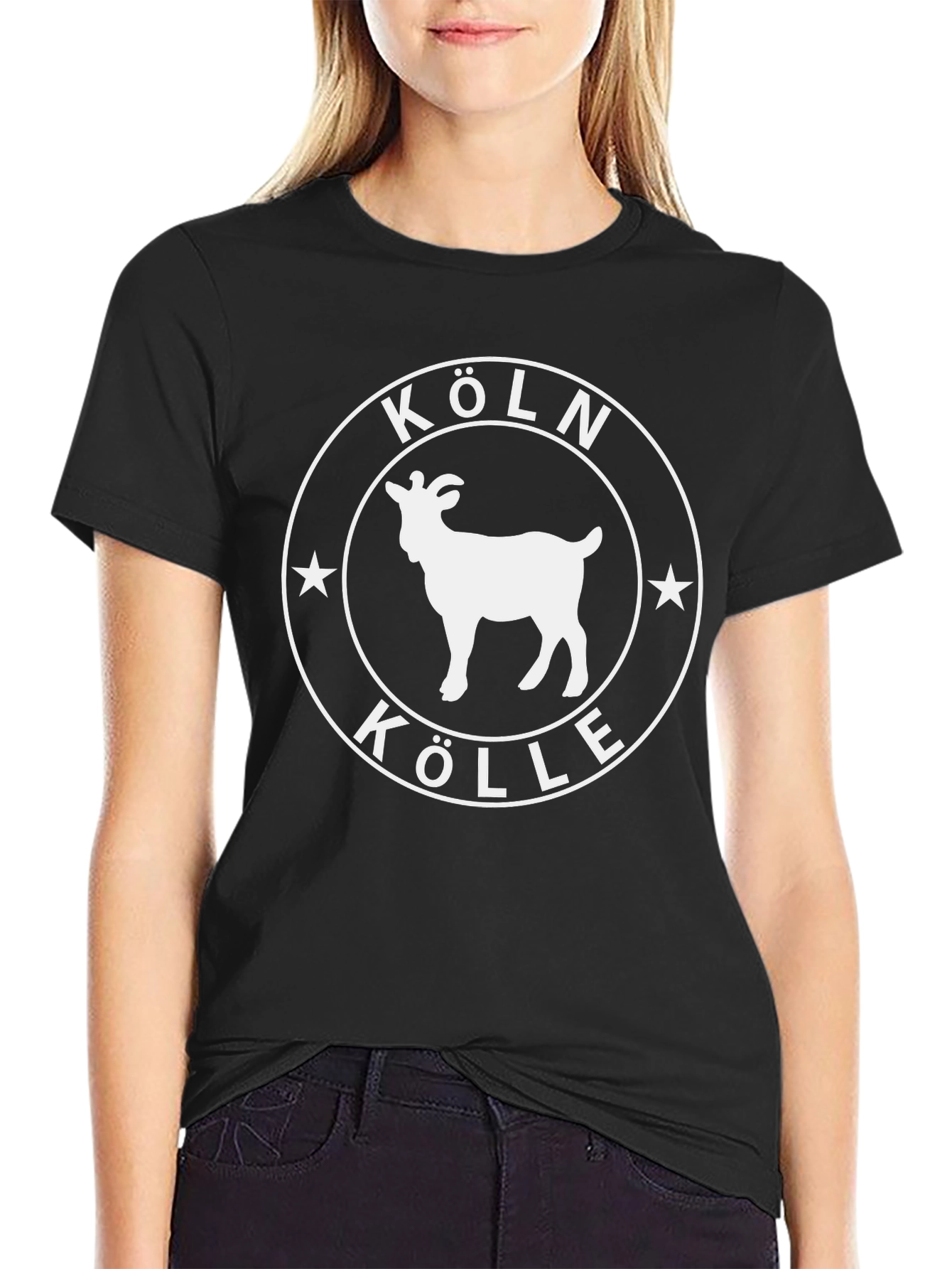 K��ln Goat T-Shirt - Black