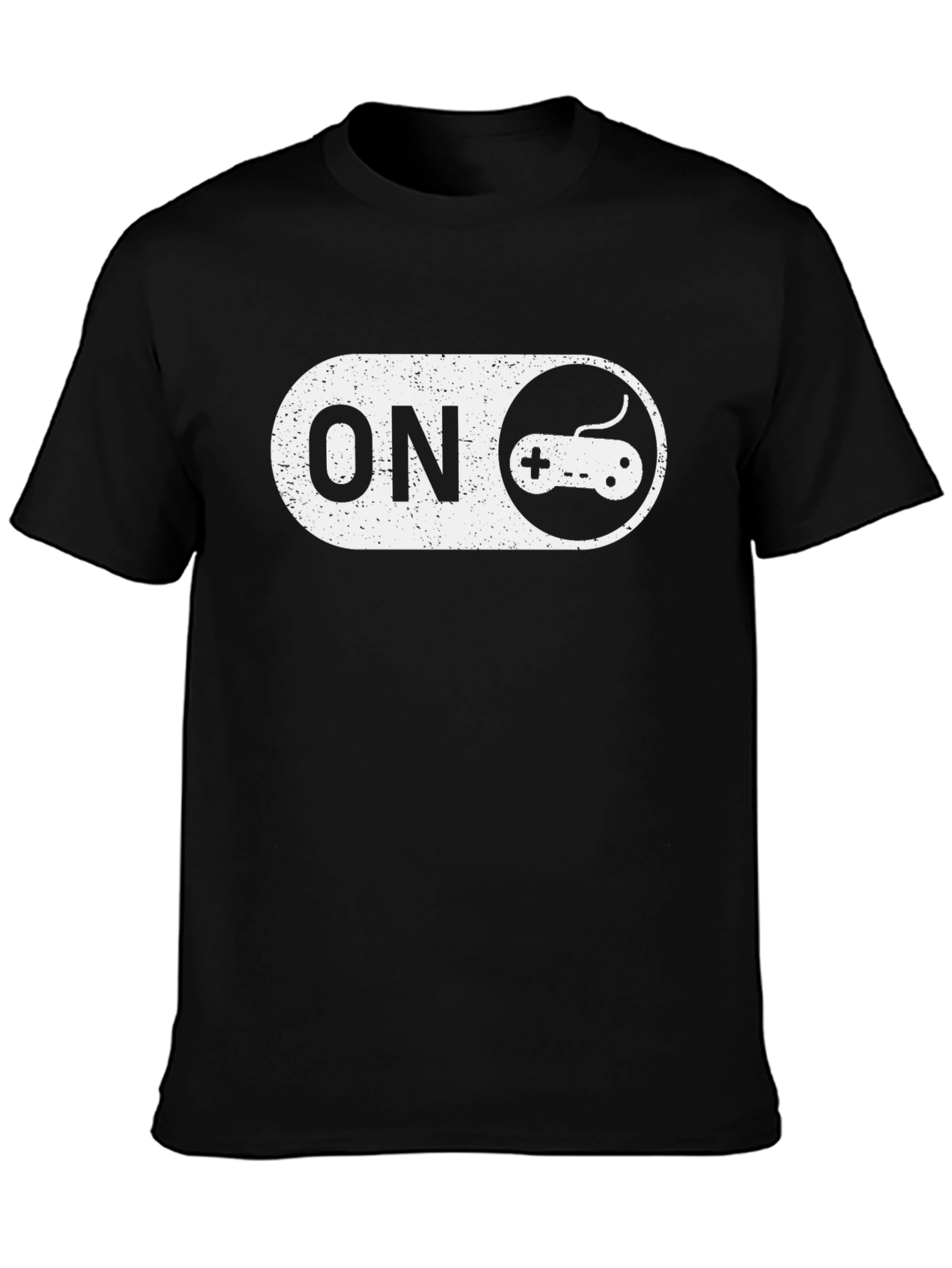 Gamer Mode ON Black T-Shirt