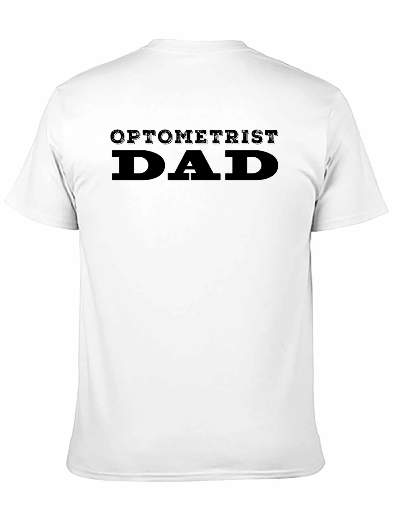 Optometrist Dad T-Shirt - Black