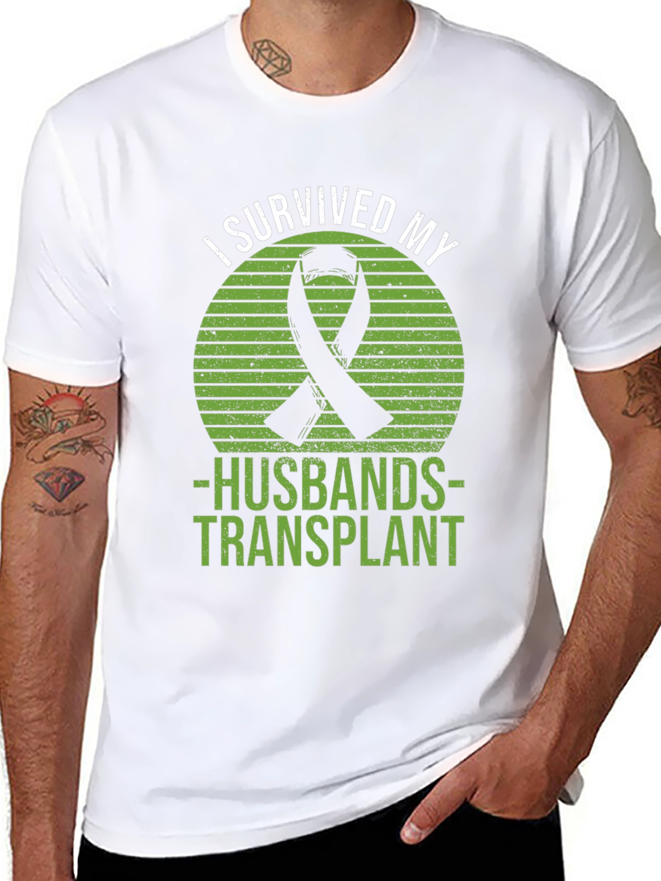 I Survived My Husbands Transplant T-Shirt