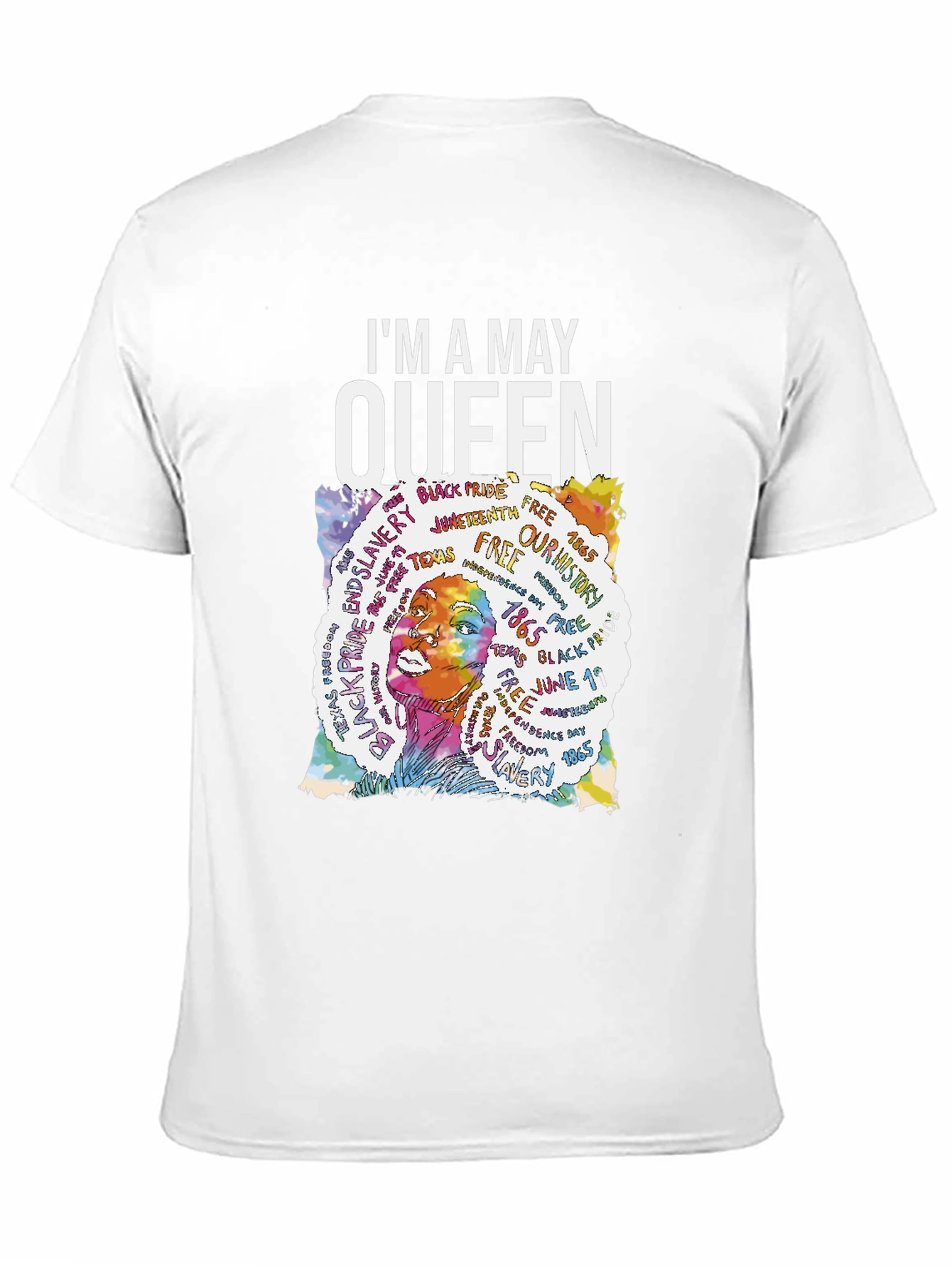 Im A May Queen T-Shirt Black Pride Freedom