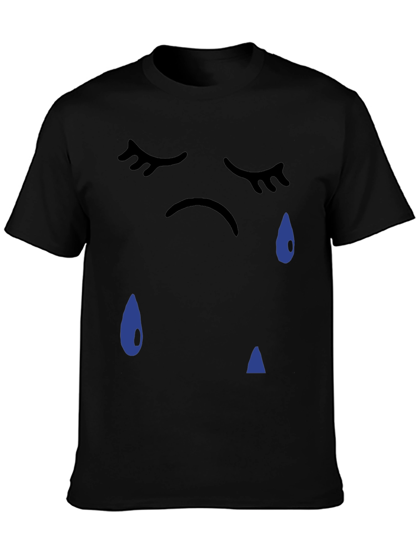 Sad Emoji Graphic T-Shirt