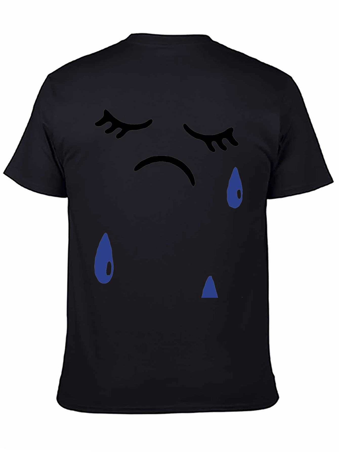 Sad Emoji Graphic T-Shirt