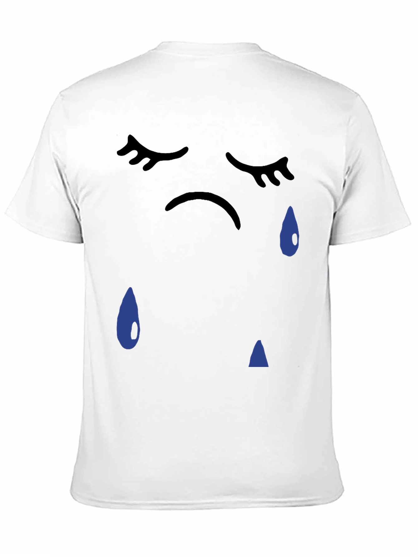 Sad Emoji Graphic T-Shirt