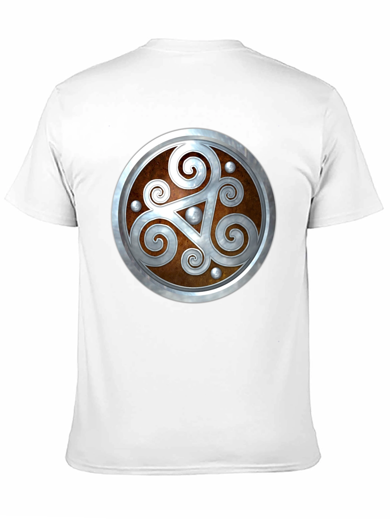 Celtic Shield T-Shirt - Black Cotton Blend