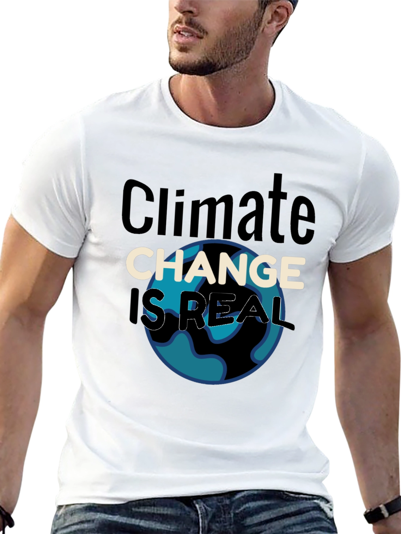 Climate Change is Real Graphic T-Shirt