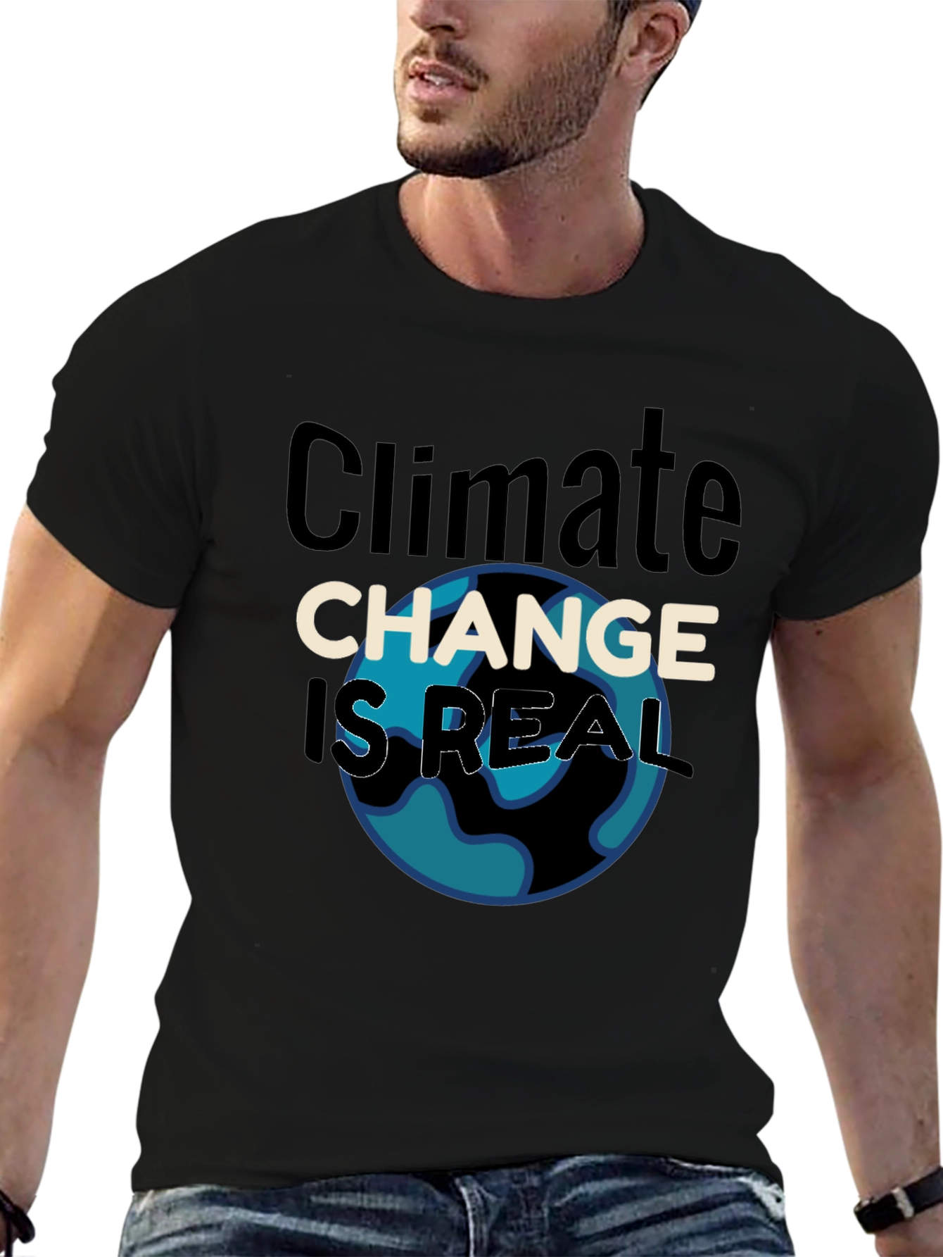 Climate Change is Real Graphic T-Shirt