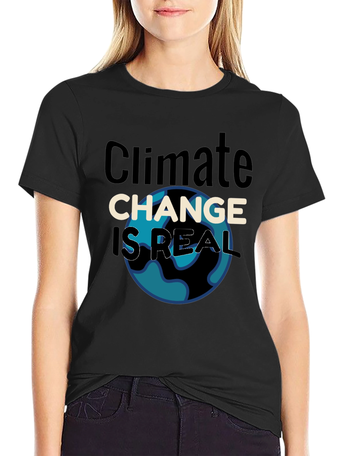 Climate Change is Real Graphic T-Shirt