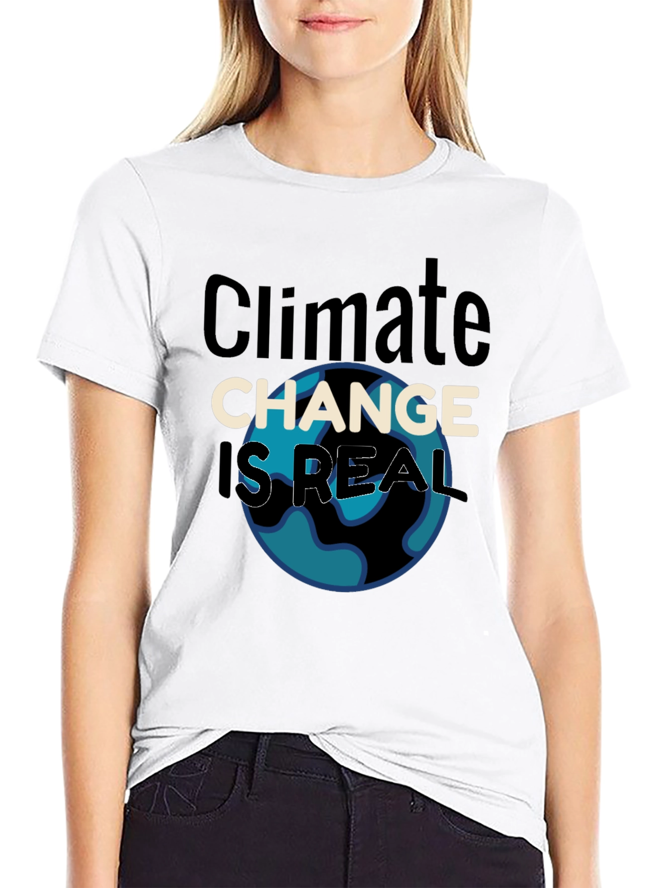 Climate Change is Real Graphic T-Shirt