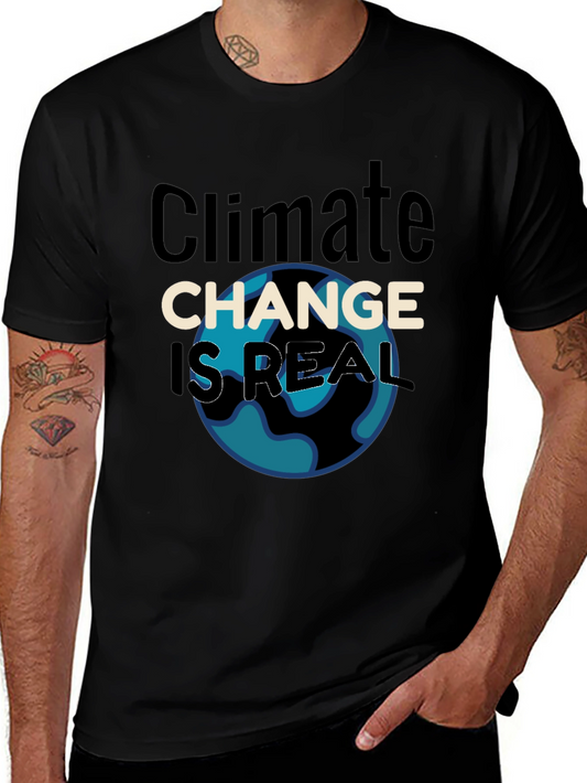 Climate Change is Real Graphic T-Shirt
