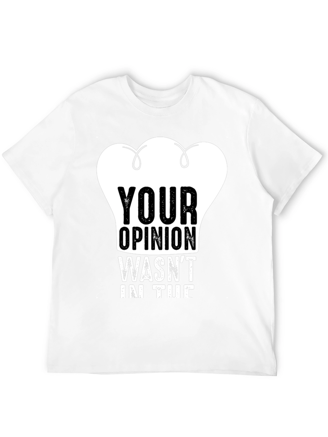 Funny Chef Opinion Graphic T-Shirt