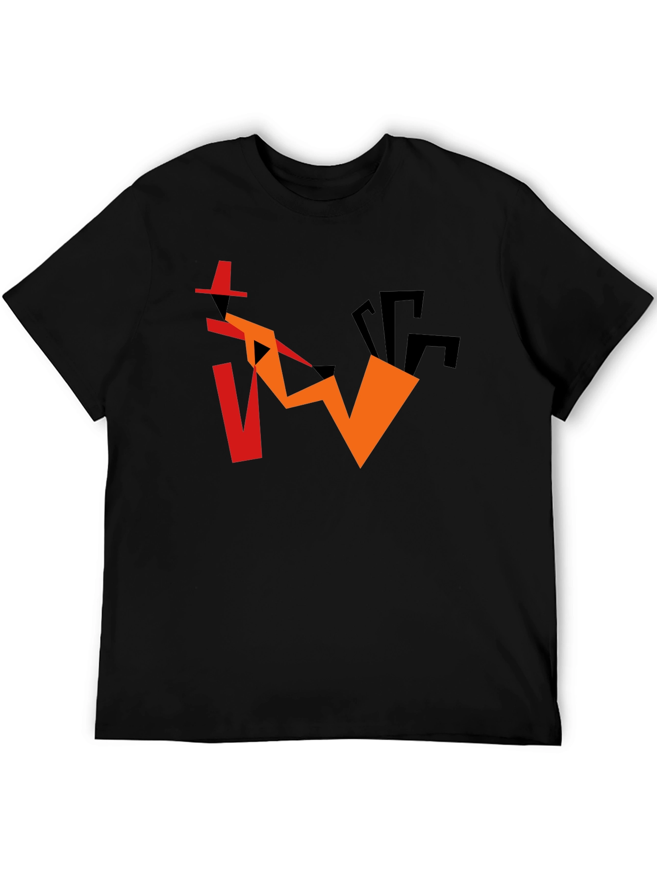 Cool Jazz Musician Graphic Black T-Shirt