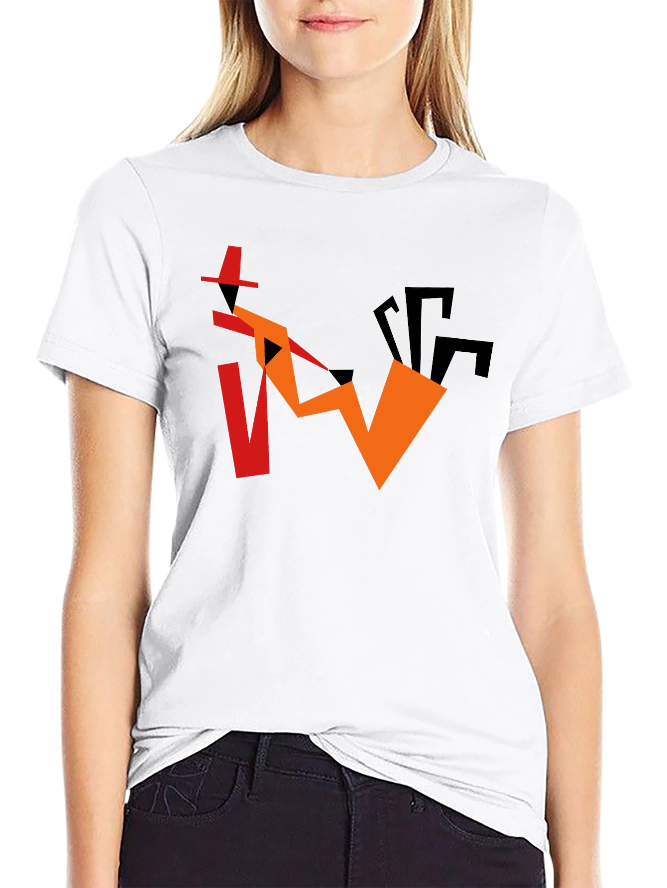 Cool Jazz Musician Graphic Black T-Shirt