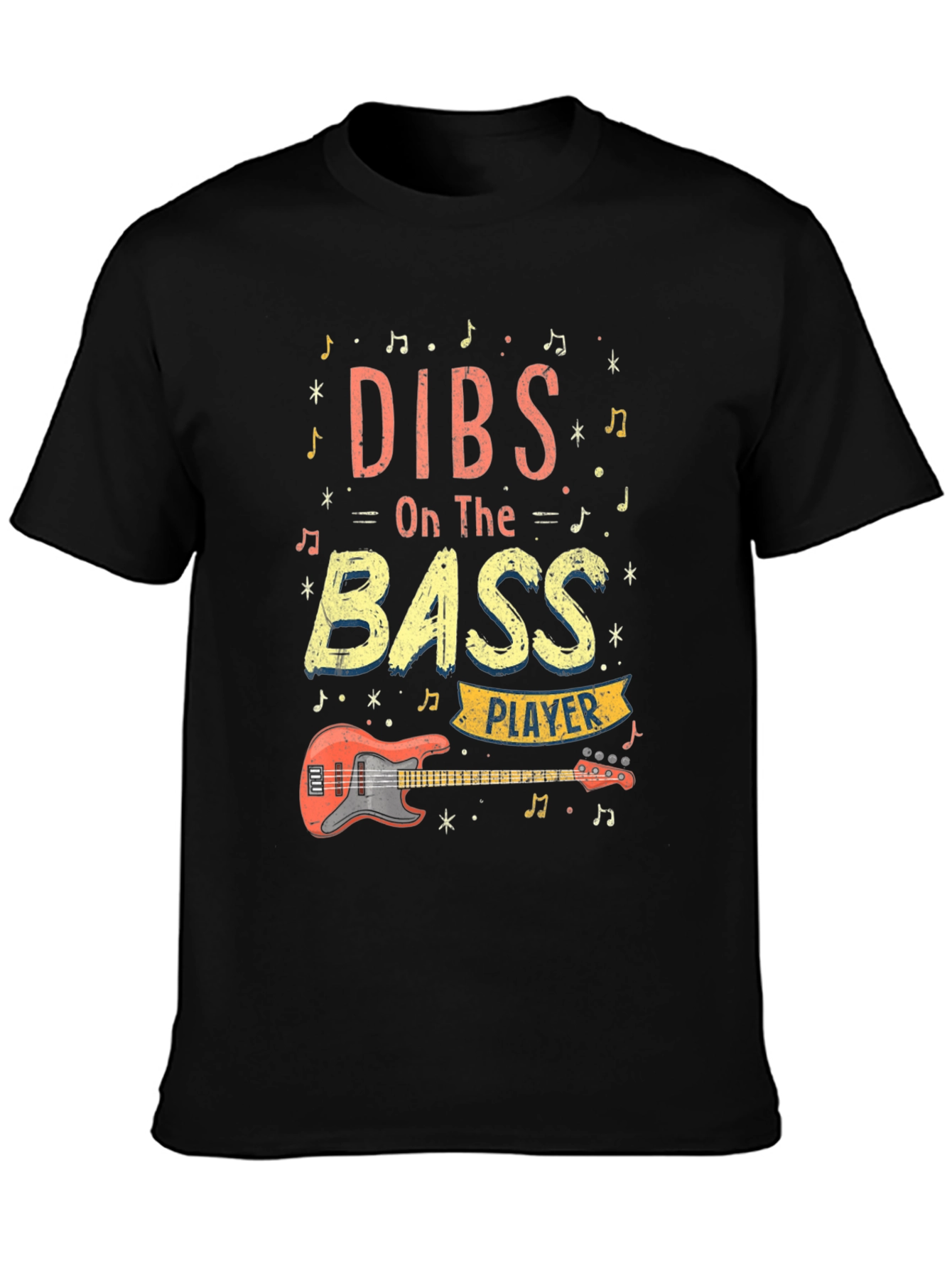 Dibs on the Bass Player T-Shirt Music Lover Tee