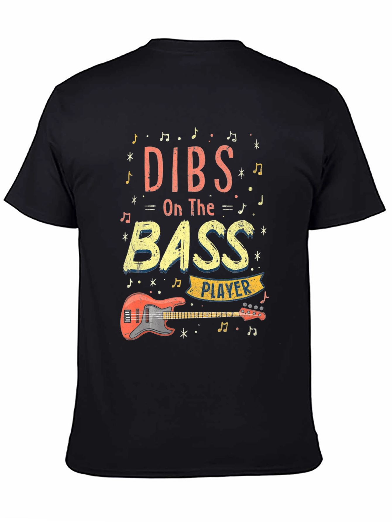 Dibs on the Bass Player T-Shirt Music Lover Tee