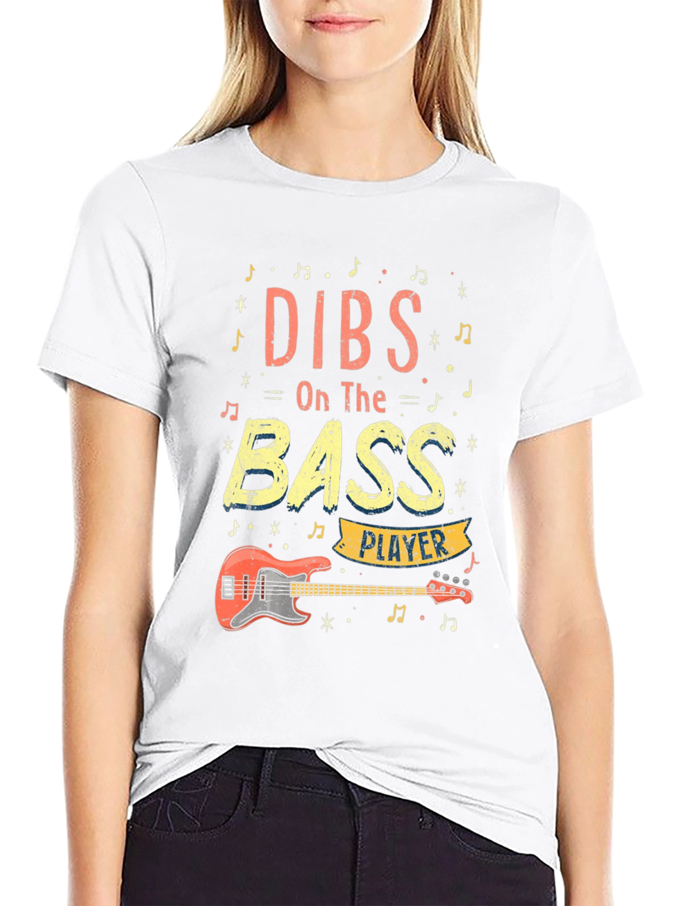 Dibs on the Bass Player T-Shirt Music Lover Tee