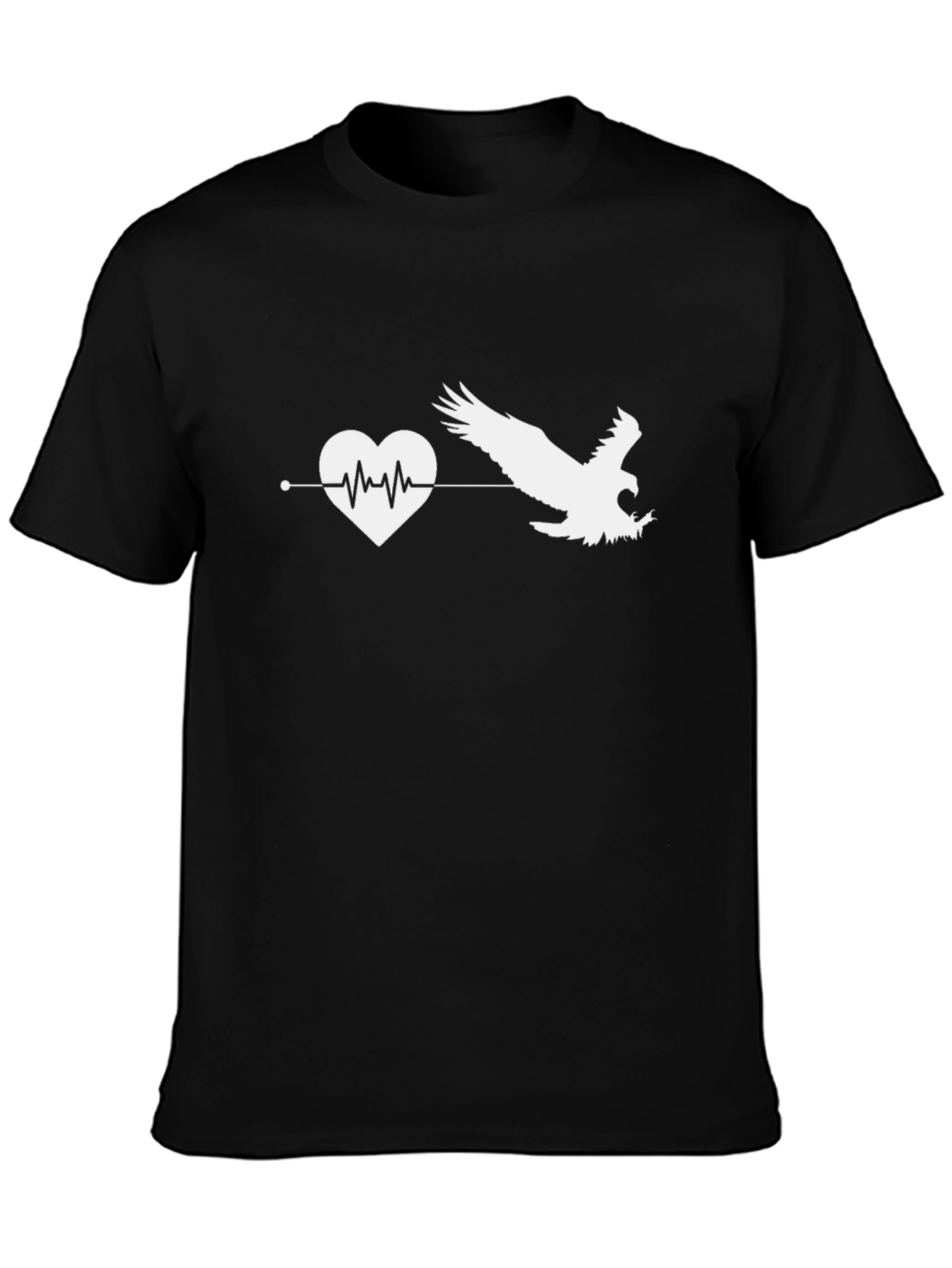 Heartbeat Eagle Graphic T-Shirt
