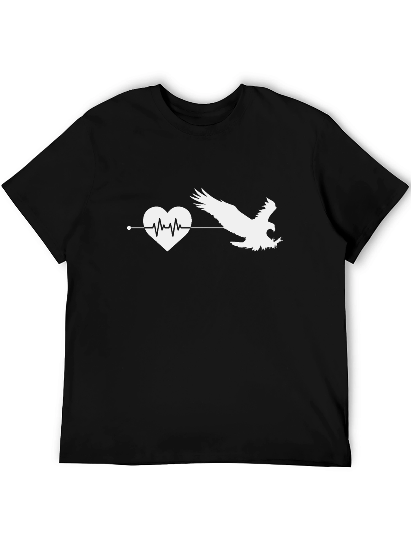 Heartbeat Eagle Graphic T-Shirt