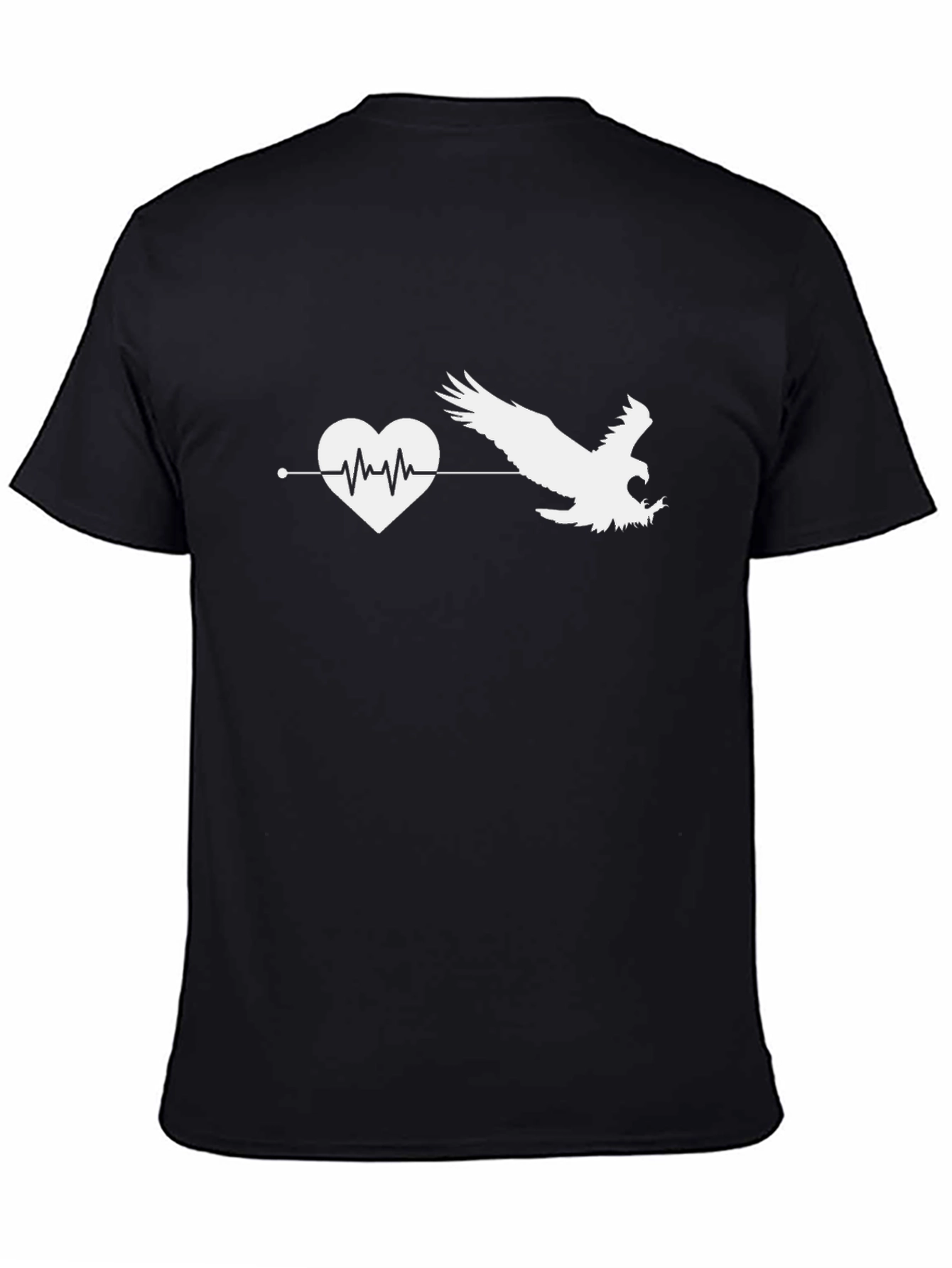 Heartbeat Eagle Graphic T-Shirt
