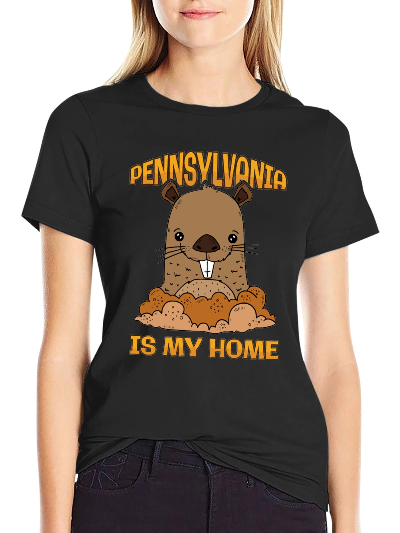 Pennsylvania Groundhog T-Shirt - Home State Pride