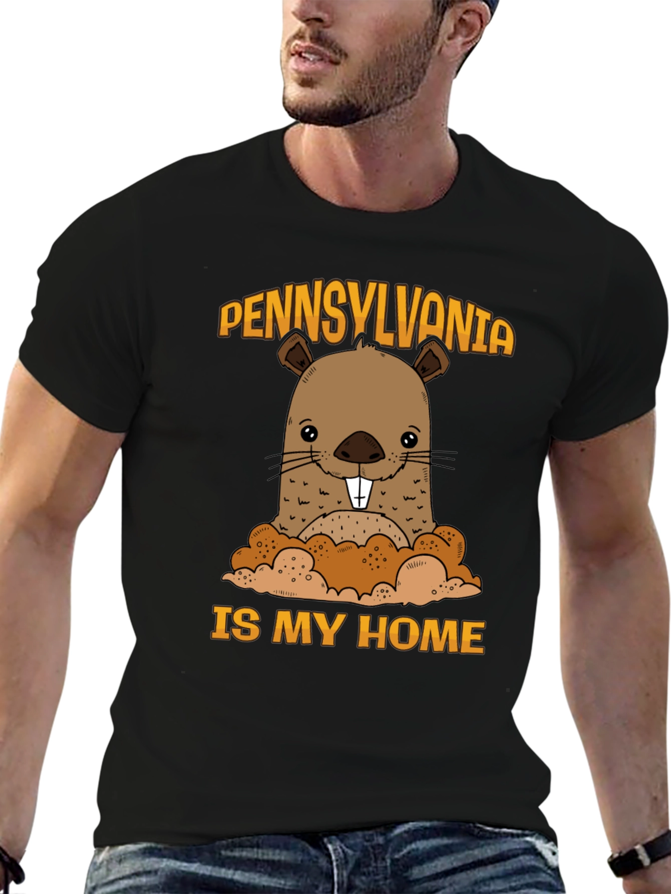 Pennsylvania Groundhog T-Shirt - Home State Pride