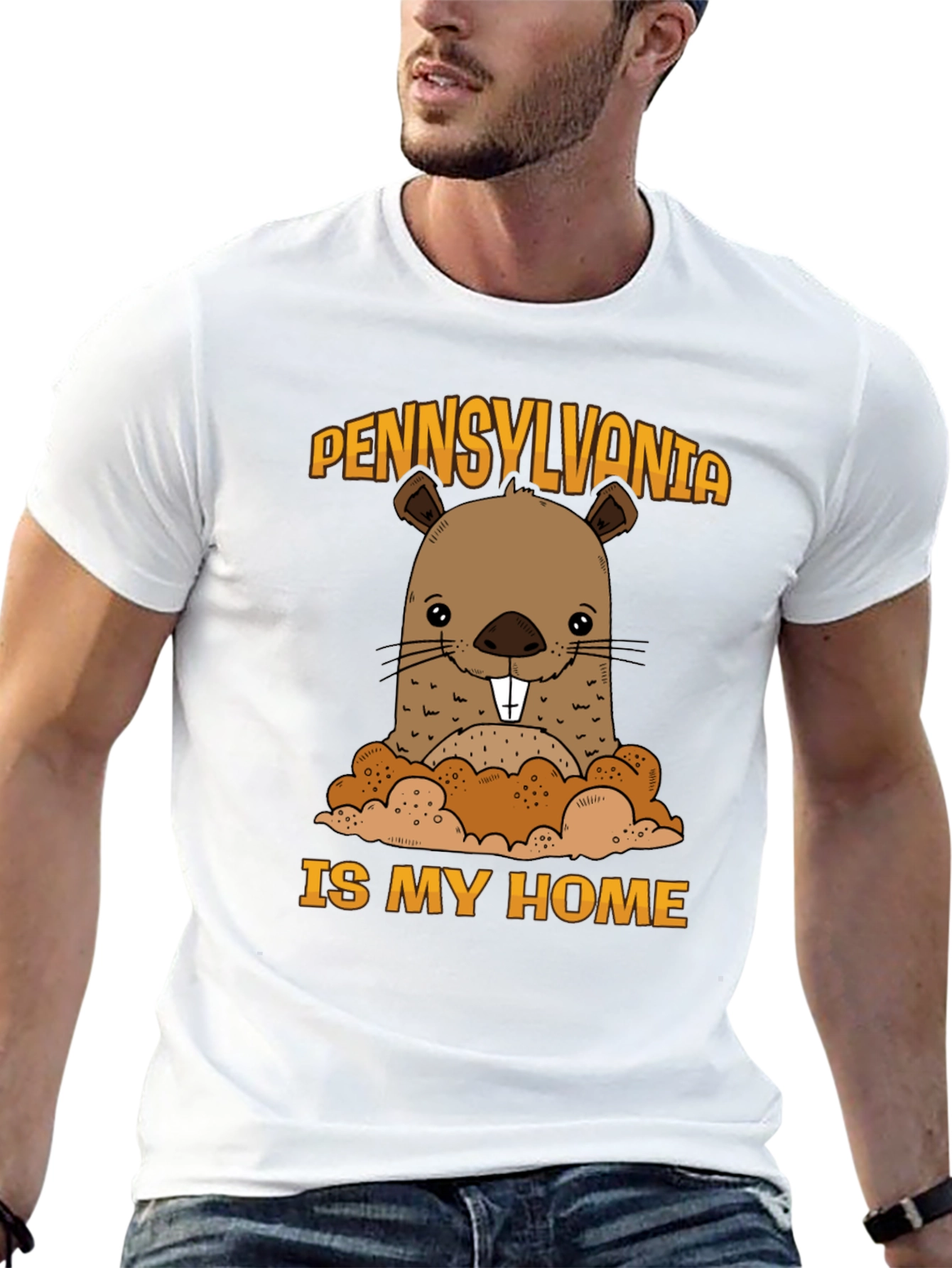 Pennsylvania Groundhog T-Shirt - Home State Pride