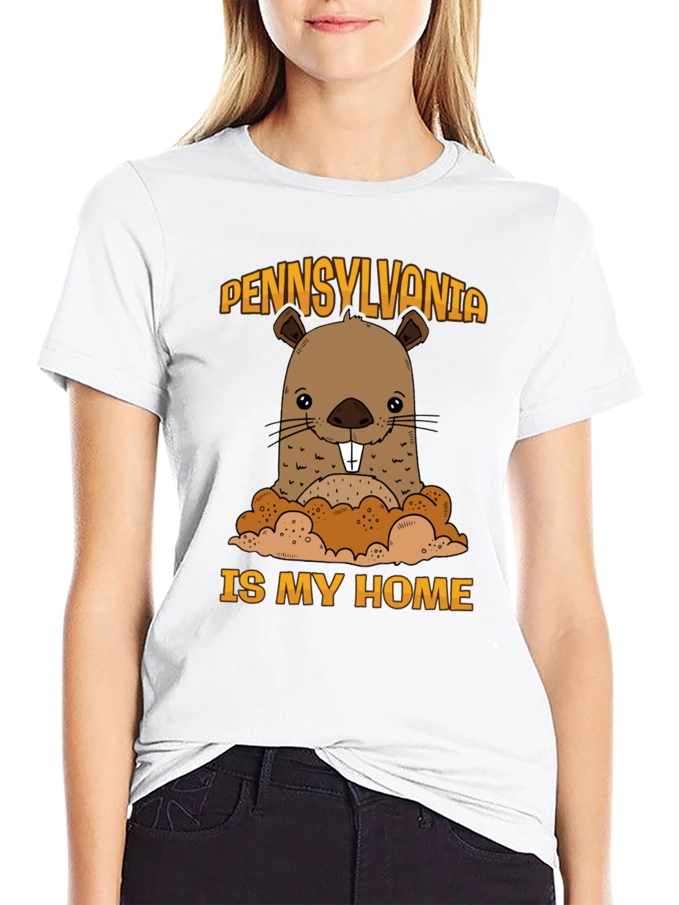 Pennsylvania Groundhog T-Shirt - Home State Pride