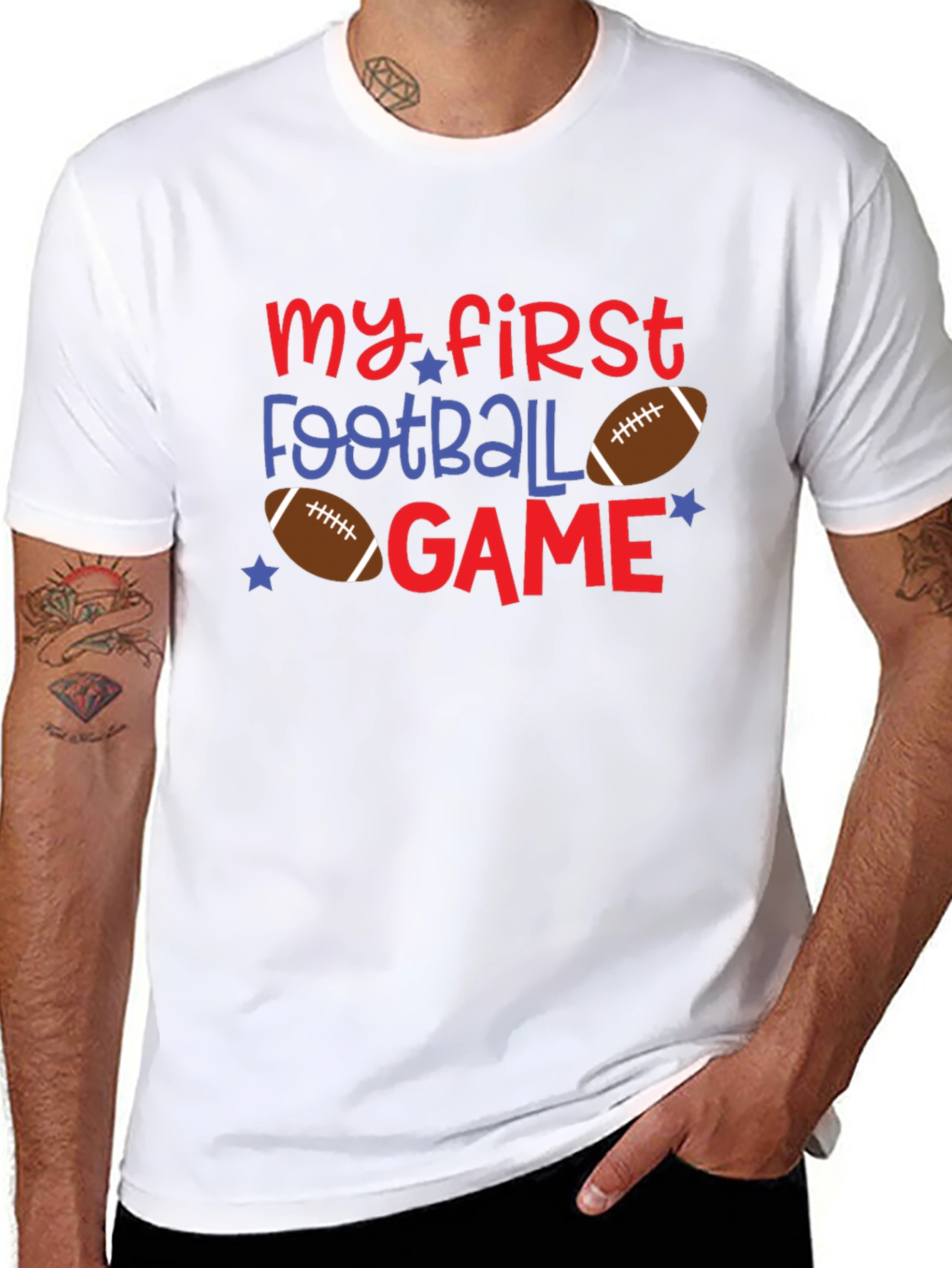 My First Football Game T-Shirt