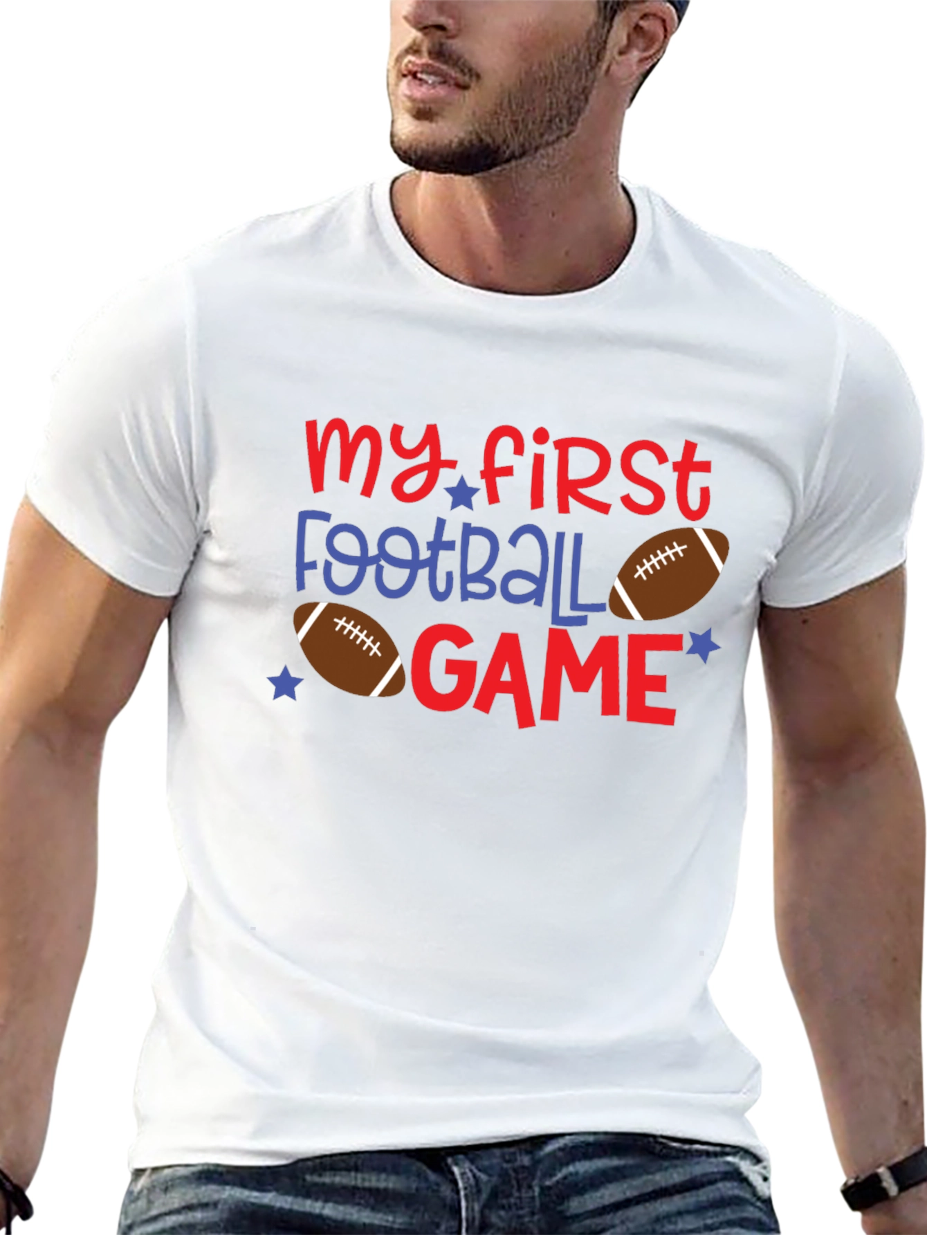 My First Football Game T-Shirt