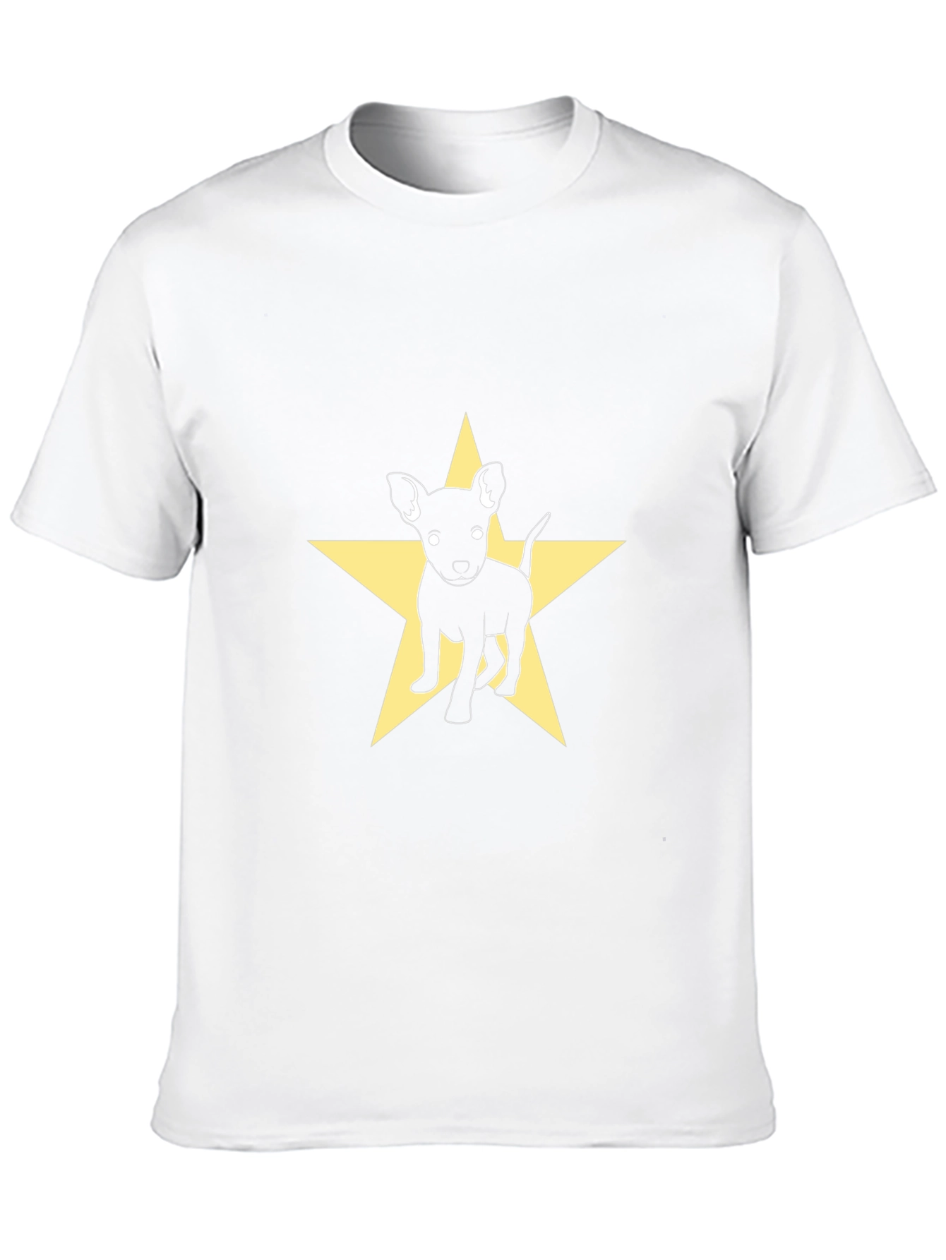 Dog Star Graphic Tee - Black Cotton Blend