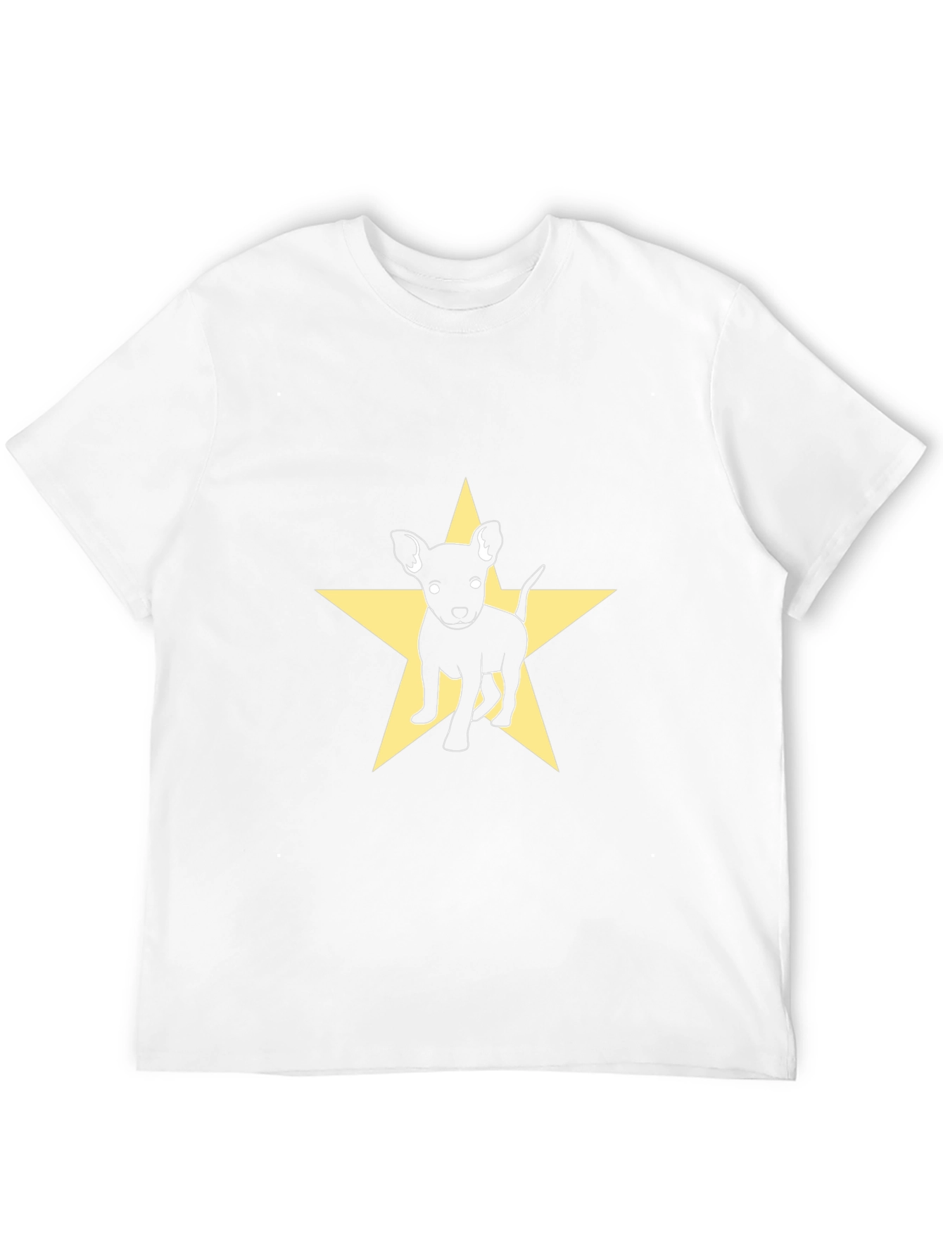 Dog Star Graphic Tee - Black Cotton Blend
