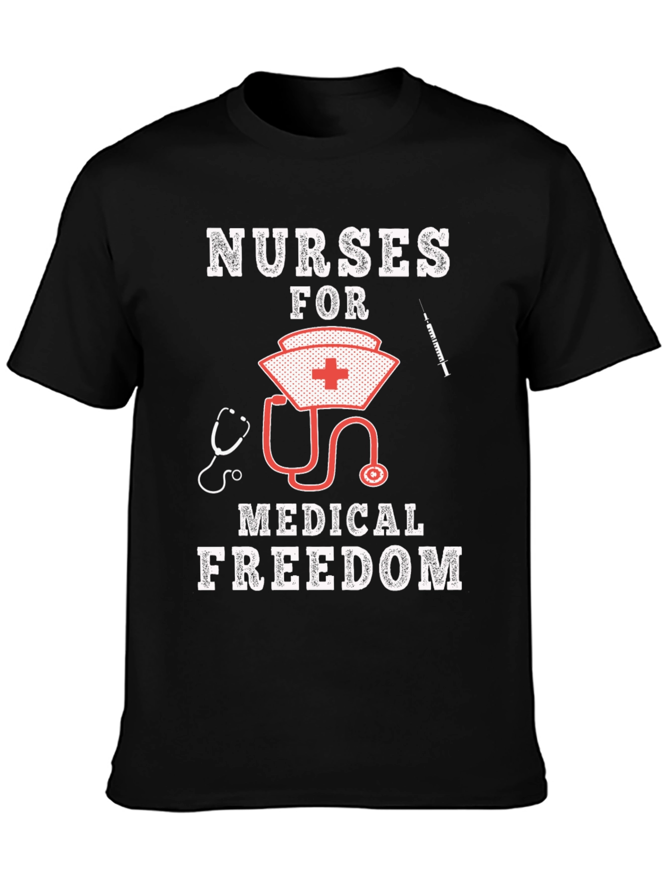 Nurses for Medical Freedom Graphic T-Shirt