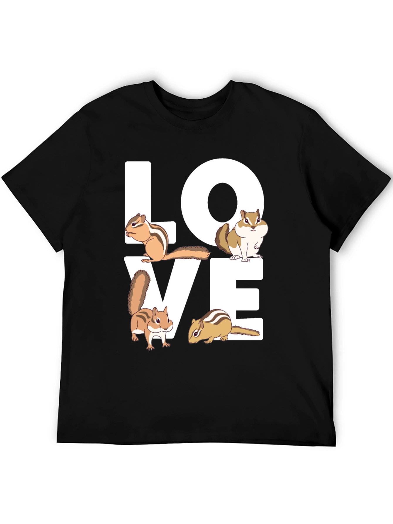 Cute Chipmunk Love T-Shirt
