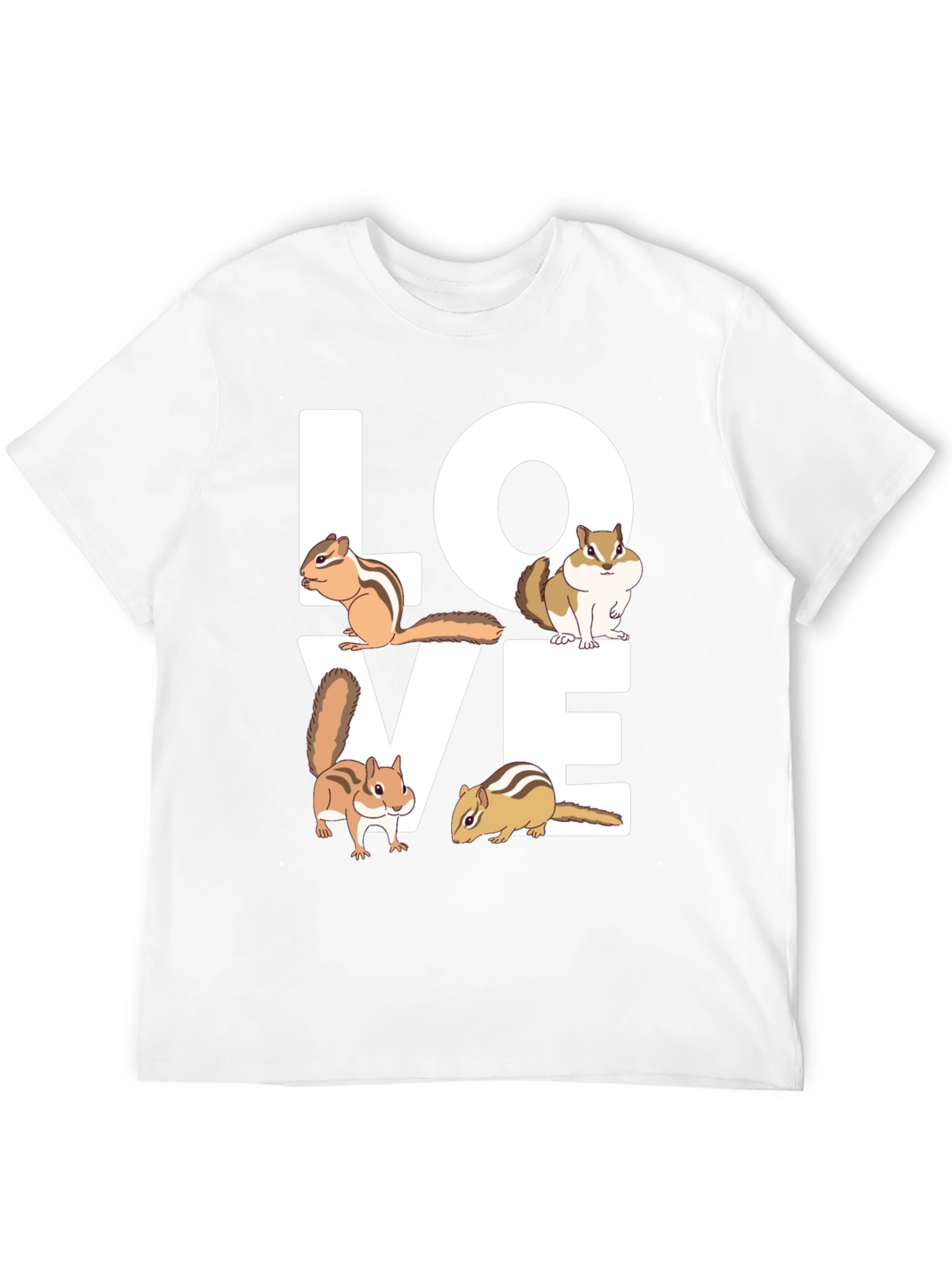 Cute Chipmunk Love T-Shirt