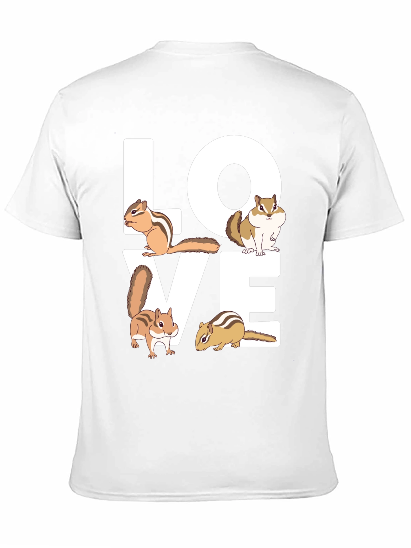 Cute Chipmunk Love T-Shirt