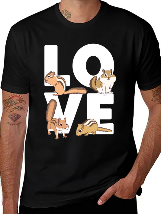 Cute Chipmunk Love T-Shirt
