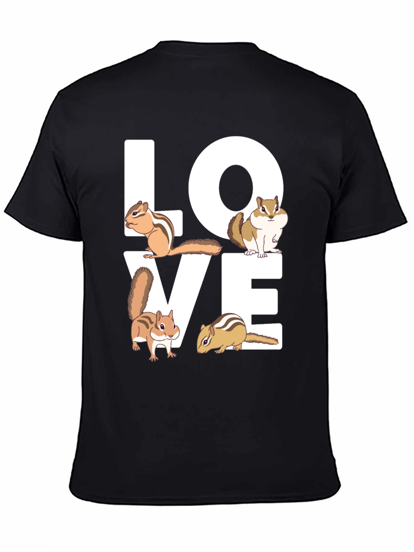 Cute Chipmunk Love T-Shirt